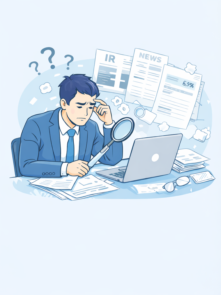 情報収集に困っている